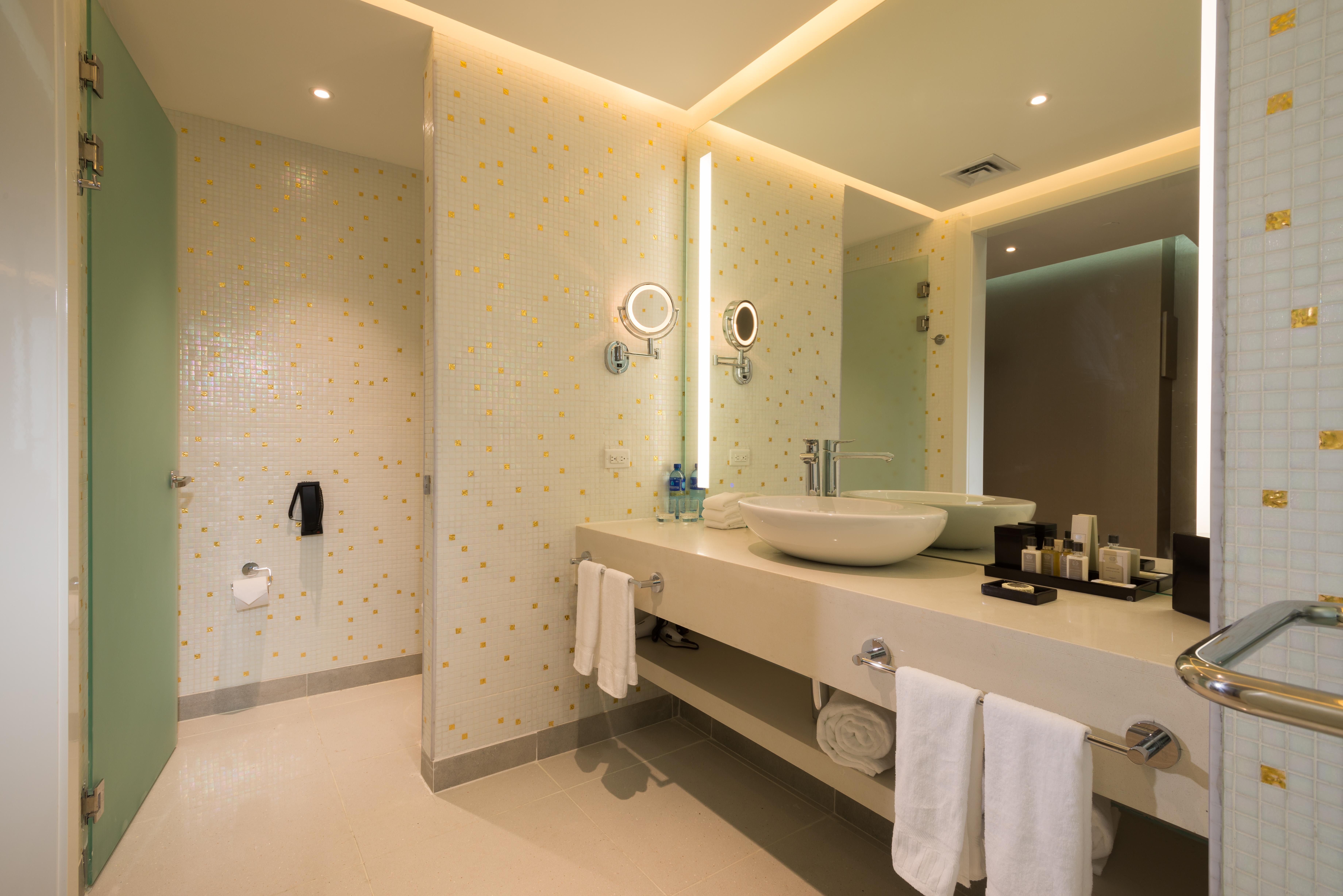 Hotel Las Americas Golden Tower Panama ภายนอก รูปภาพ Bathroom