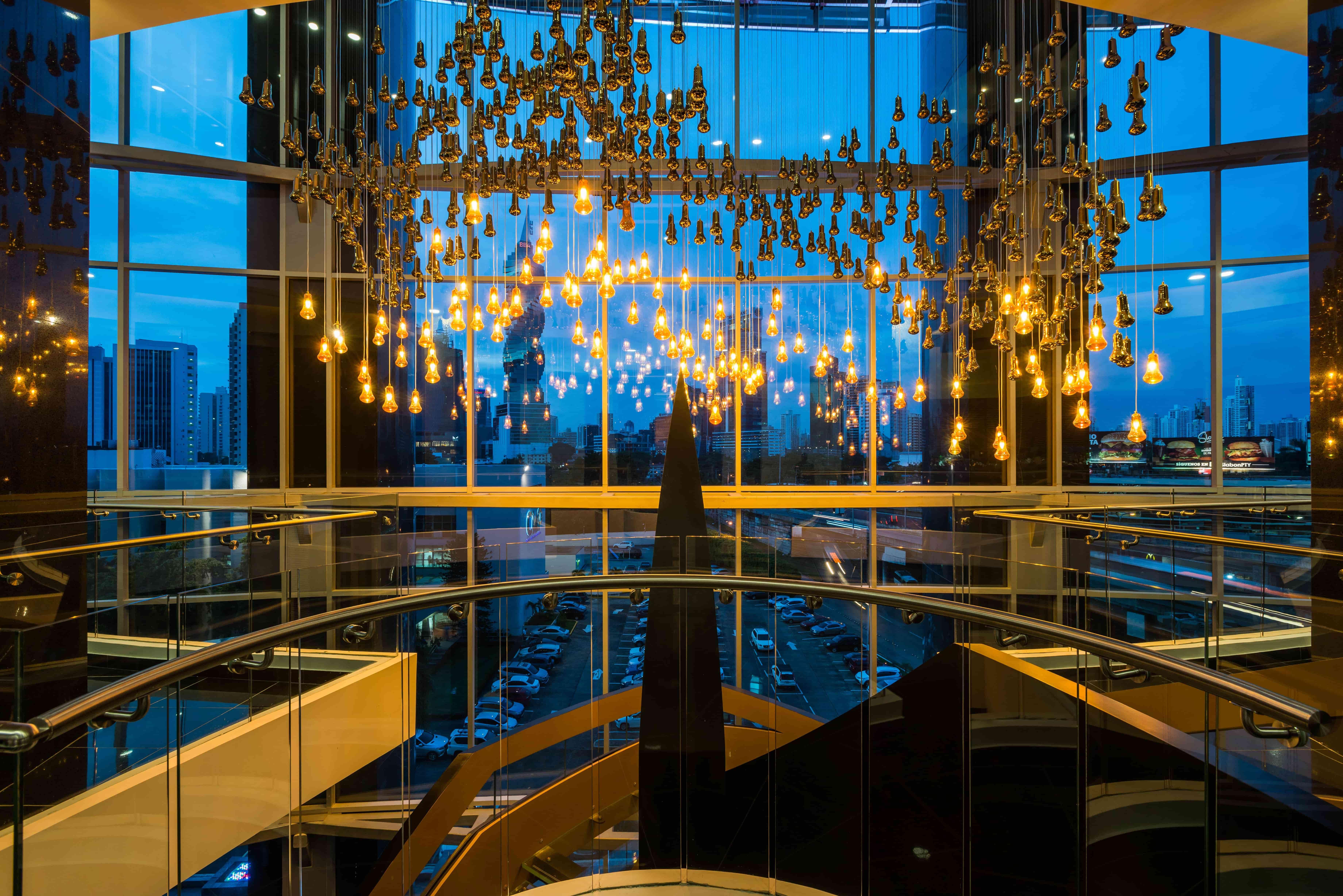 Hotel Las Americas Golden Tower Panama ภายนอก รูปภาพ The interior of the library