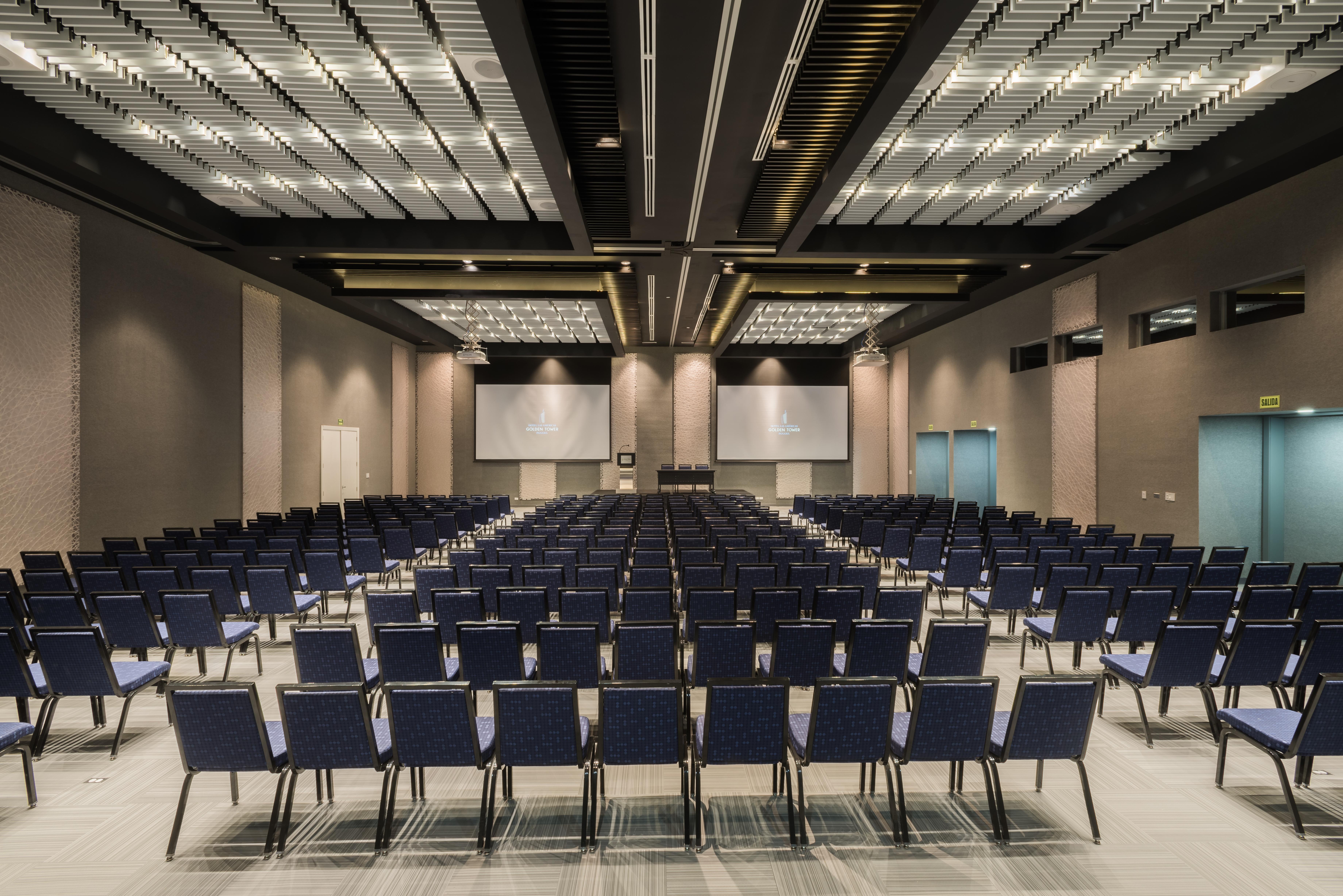 Hotel Las Americas Golden Tower Panama ภายนอก รูปภาพ The 3D rendering of the 1,000-seat conference hall