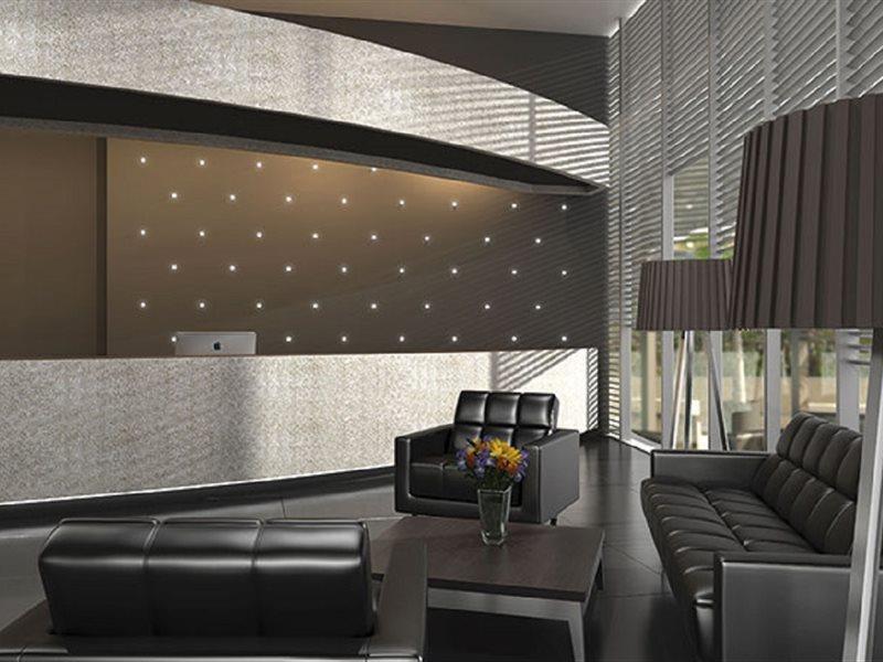 Hotel Las Americas Golden Tower Panama ภายนอก รูปภาพ 3D rendering of a waiting room