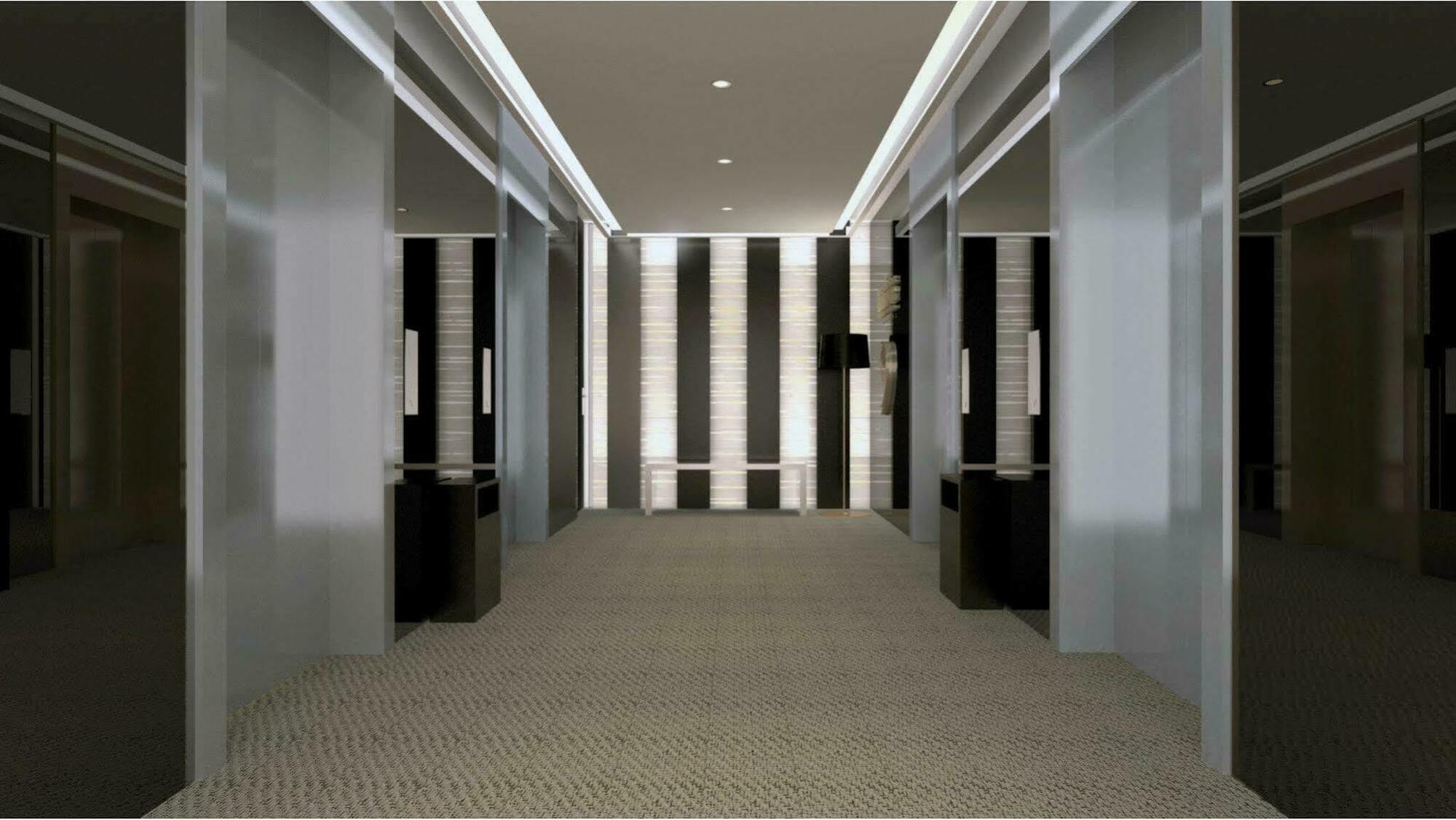 Hotel Las Americas Golden Tower Panama ภายนอก รูปภาพ Interior of the building
