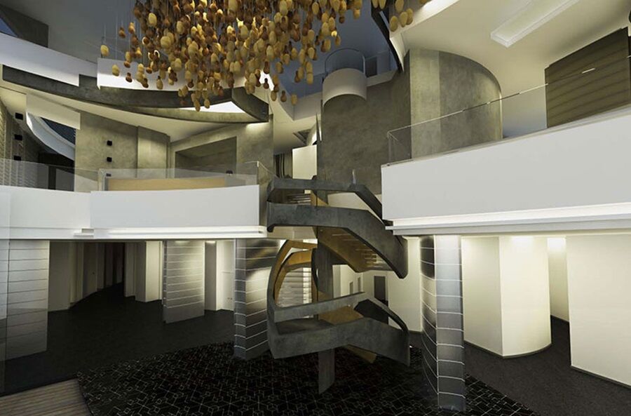 Hotel Las Americas Golden Tower Panama ภายนอก รูปภาพ Interior of the hotel